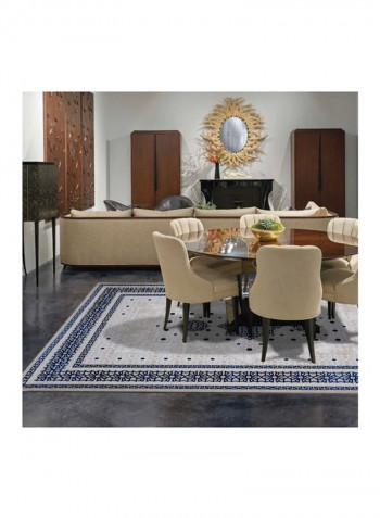 Trend Collection Carpet Modern Contemporary Area Rug Beige/Blue 300x400centimeter