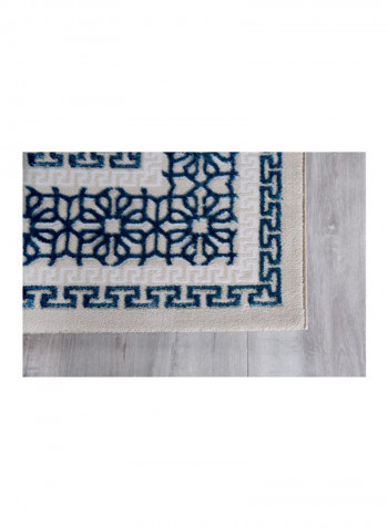 Trend Collection Carpet Modern Contemporary Area Rug Beige/Blue 300x400centimeter