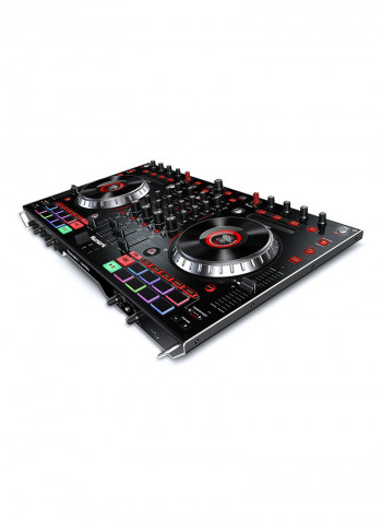 4 Channel Premium DJ Controller NS6II Black