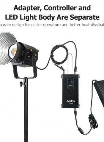 VL150 5600K LED Video Light Kit Black/White