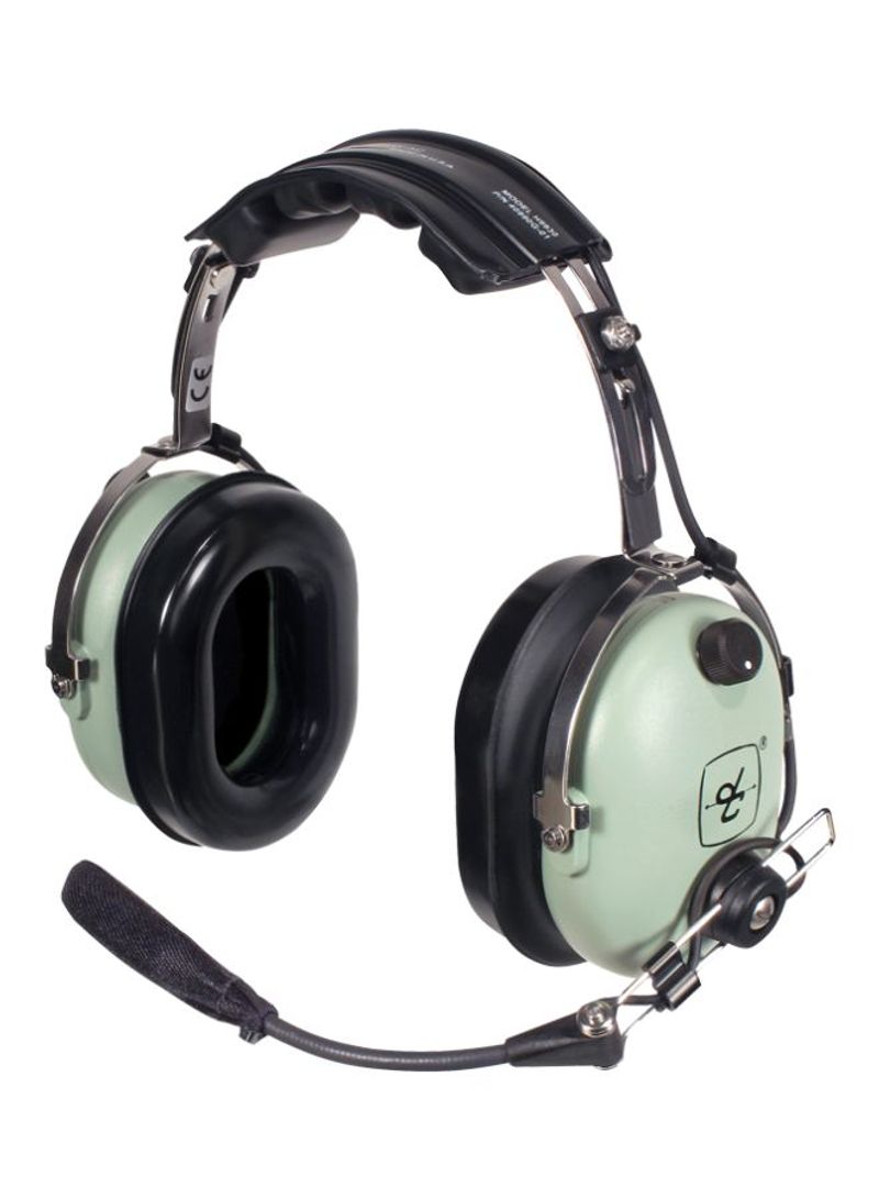 Wireless Over-Ear Headphones With Mic Black/Green/Silver