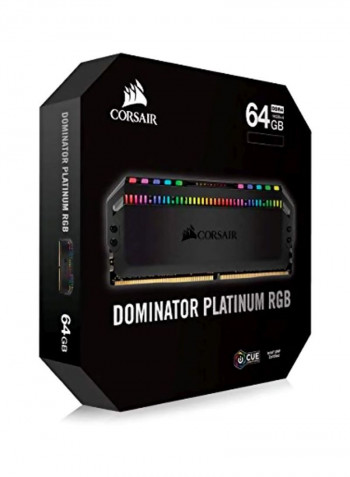 4-Piece Dominator Platinum RGB DDR4 RAM Set