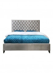 Evelia Bed Grey 221x161x211centimeter