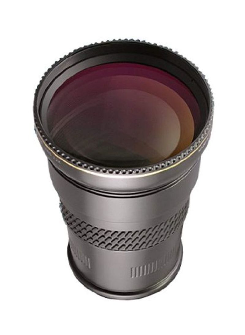 High Definition Telephoto Lens Silver