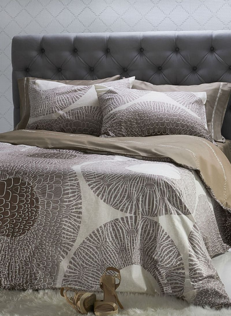Versace 19.69 "Zena" Bedspread  Combed  240x260 Cm Cotton Multicolour 240x260cm