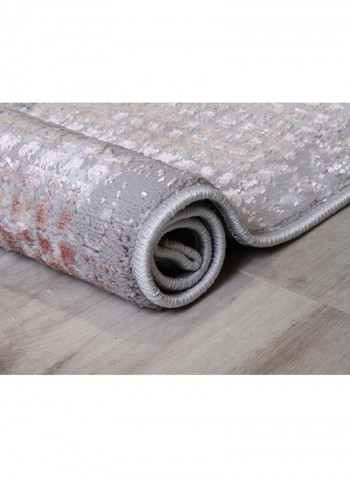 Adele Collection Area Rug Grey/Pink 300x400cm