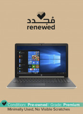 Renewed - Notebook 15-DY1074NR Laptop With 15.6-Inch Touchscreen Display, Intel Core i5 Processor/10th Gen/32GB RAM/2TB SSD+HDD/Intel UHD Graphics 620 Silver