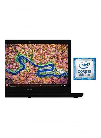 TravelMate P2 Business Laptop With 14-Inch Display, Core i5 Processer/8GB RAM/256GB SSD/Intel UHD Graphics Black