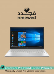 Renewed - Pavilion 15-cs0051wm Laptop With 15.6-Inch Tochscreen Display, Intel Core i5 Processor/8th Gen/16GB RAM/512GB SSD/2GB Nvidia Geforce Mx Series Graphics Silver