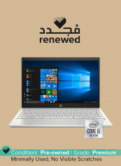 Renewed - Pavilion 13-an1010nr 2020) Laptop With 13-Inch Display, Intel Core i5 Processor/10th Gen/8GB RAM/512GB SSD/Integrated Graphics Silver