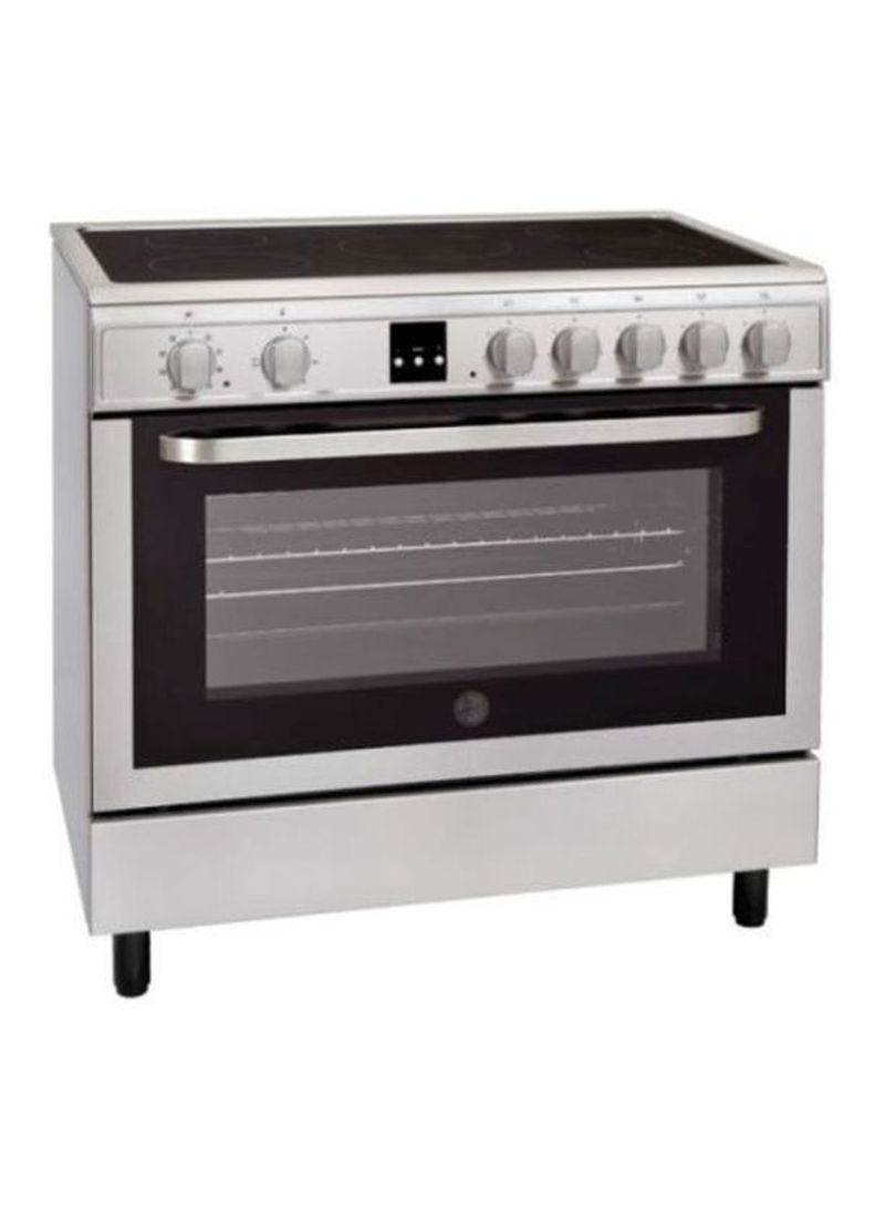 5-Burner Vitroceramic Cooker With Electric Oven VCG9060 Black/Silver