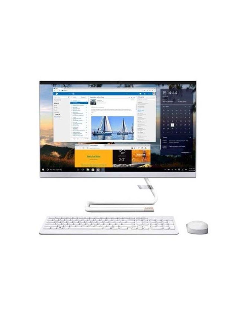 Ideacentre A340 All-In-One Desktop With 21.5-Inch Display, Core i5 Processor/4GB RAM/1TB HDD/Integrated Graphics Foggy White