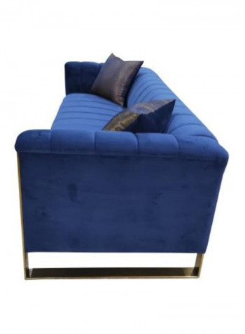 Rosanna 2 Seater Fabric Sofa Navy Blue L 179 X W 90 X H 72.5cm