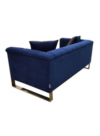 Rosanna 2 Seater Fabric Sofa Navy Blue L 179 X W 90 X H 72.5cm