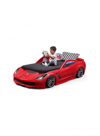 Z06 Corvette Toddler-To-Twin Bed W/Lights