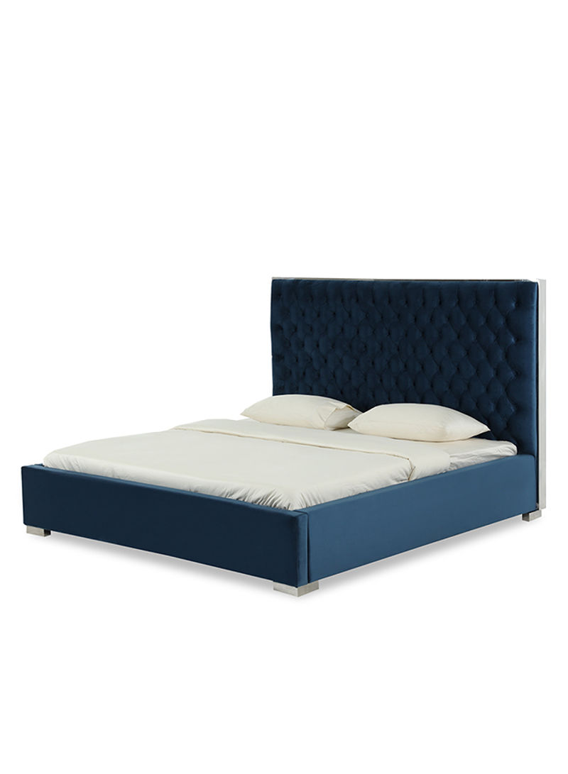 Dazzling King Bed Blue 180x200cm