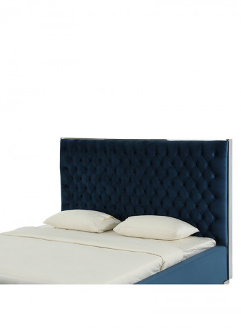 Dazzling King Bed Blue 180x200cm