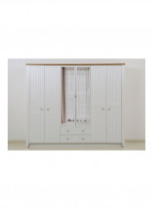 6-Door Wardrobe White
