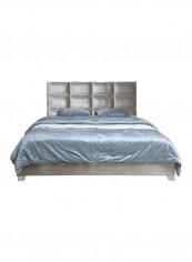 Mandisa Bed Grey 221x141x211centimeter