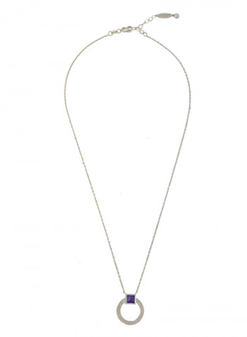 18 Karat Gold Amethyst Necklace