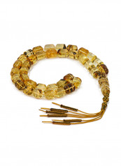 Light Yellow Natural Amber Worry Beads Misbaha reviews Light Yellow Natural Amber Worry Beads Misbaha