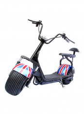 Coco Harly Electric Scooter With Fat Tyre And Double Seat 18 x 9.5inch