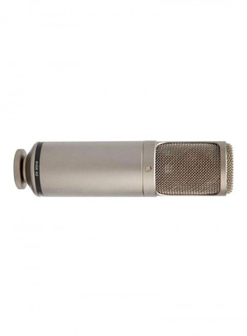 Dual Condenser Valve Microphone Silver