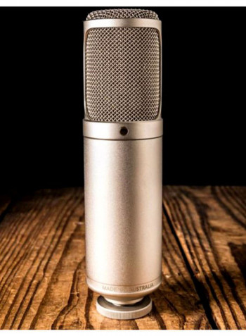 Dual Condenser Valve Microphone Silver