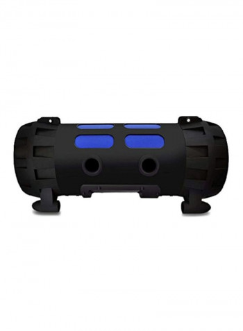 12-Piece Rugged And Portable Bluetooth Wireless BoomBox Set PBMSPG100 Black