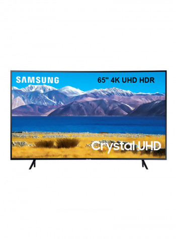 65-Inch Curved 4K Crystal UHD HDR Smart TV (2020)  And Smart Remote Control 65TU8300 Black