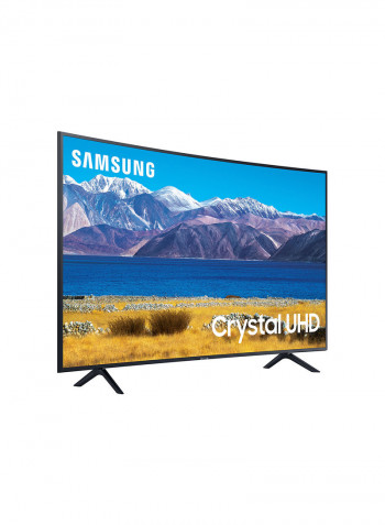 65-Inch Curved 4K Crystal UHD HDR Smart TV (2020)  And Smart Remote Control 65TU8300 Black