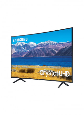65-Inch Curved 4K Crystal UHD HDR Smart TV (2020)  And Smart Remote Control 65TU8300 Black