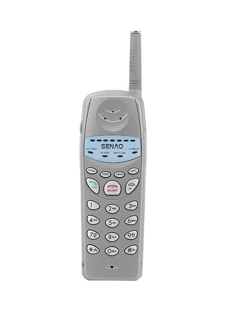 SN258 Plus Long Range Cordless Phone Grey/Blue
