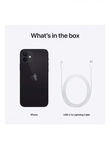 iPhone 12 With Facetime 64GB Black 5G - International Specs