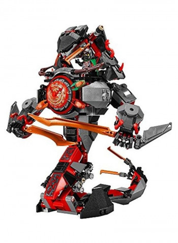 704-Piece Ninjago Dawn of Iron Doom Building Kit