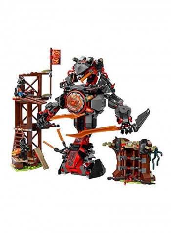 704-Piece Ninjago Dawn of Iron Doom Building Kit