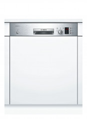 Series 4 Built-In Semi Integrated Dishwasher SMI53D05GC Silver/Black