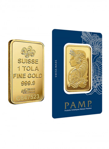 24 Karat 1 Tola Gold Bar