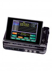 Mini Digital Power Supply 30V/5A 90W 2.4G Wireless Connection Digital Programmable Power System with 2.8-inch TFT Screen Monitor Automatic Matching Control 6 Sub-modules Black 16.0x14.0x3.5cm
