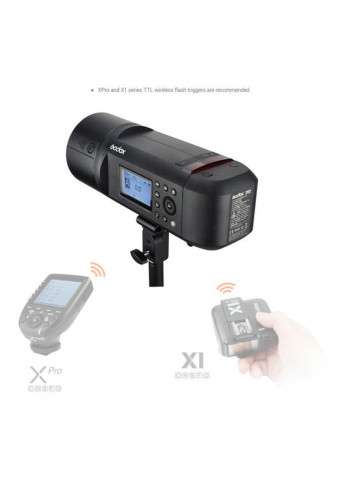 AD600Pro Wireless All In One Outdoor Flash Black