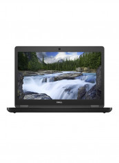 Latitude 5490 Laptop With 14-Inch Display, Intel Core i5-8250U Processor/Windows 10 Pro/4GB RAM/500GB SSD/Integrated UHD Graphics 620/Eng-Arb Keyboard Black