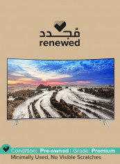 Renewed - 55-Inch Ultra HD Curved Smart TV UA55MU8500 Black