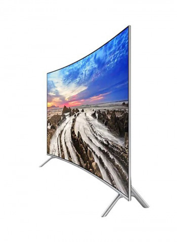 Renewed - 55-Inch Ultra HD Curved Smart TV UA55MU8500 Black
