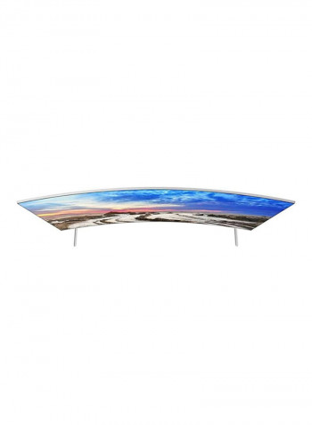 Renewed - 55-Inch Ultra HD Curved Smart TV UA55MU8500 Black