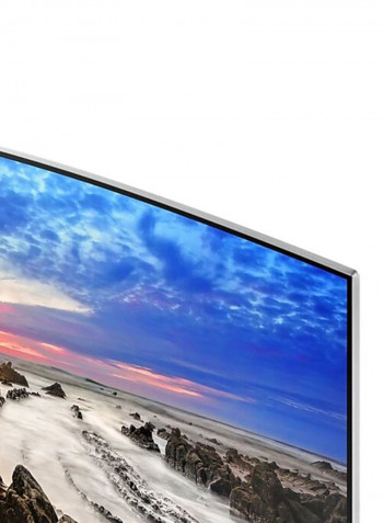 Renewed - 55-Inch Ultra HD Curved Smart TV UA55MU8500 Black