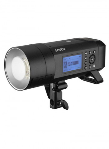 WITSRO AD400Pro All-in-One Speedlite Outdoor Flash Light Black