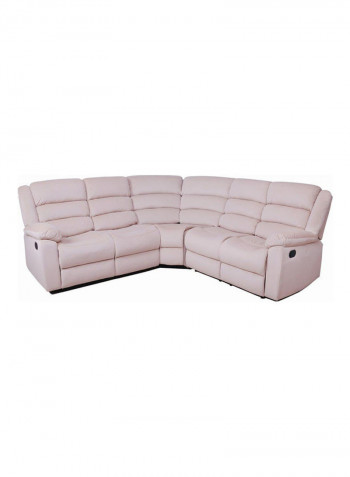 Mossimo Sectional Corner Recliner Pink 130x98x104cm