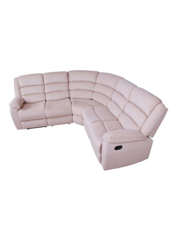 Mossimo Sectional Corner Recliner Pink 130x98x104cm
