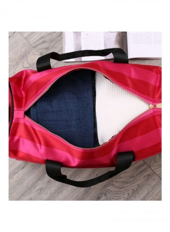 Duffle Bags Pink/Black/White