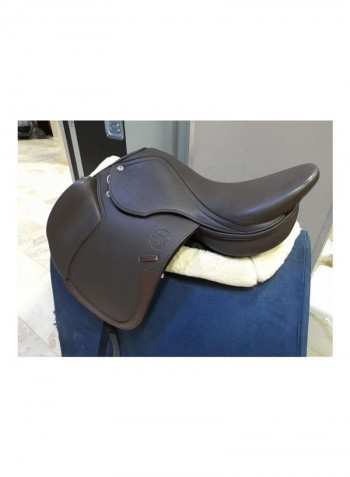 Leather Saddle 17.5inch